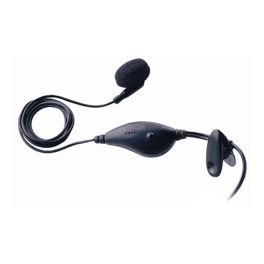 In-ear Earpiece with PTT for 2-pin Motorola Radios