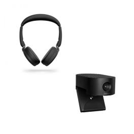 Jabra Evolve2 65 Flex USB-A MS Stereo + Jabra PanaCast 20