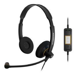  Jabra Evolve 20 UC Wired Headset, Stereo Professional Telephone  Headphones for Greater Productivity, Superior Sound for Calls and Music, QD  Connection, All Day Comfort Design, MS Optimized (Renewed) : Electronics