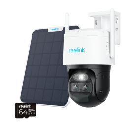 Reolink 2K TrackMix Auto PTZ AI WiFi Solar + 64GB