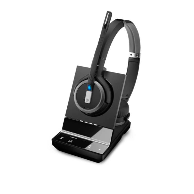  EPOS Impact D 30 USB ML - Wireless DECT Dual Ear Headset for a  Direct Connection to a PC/Softphone, Black : Electronics