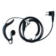 C-Shape Earpiece with Inline PTT & Mic